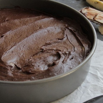 Грушевый шоколадный пирог