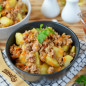 Картофель с фаршем