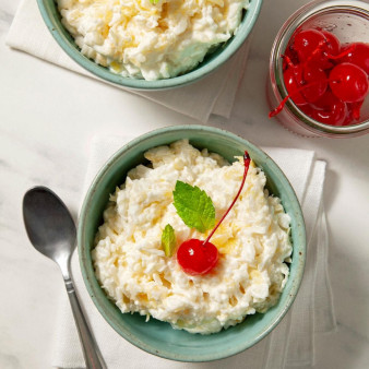 Pineapple Rice Pudding