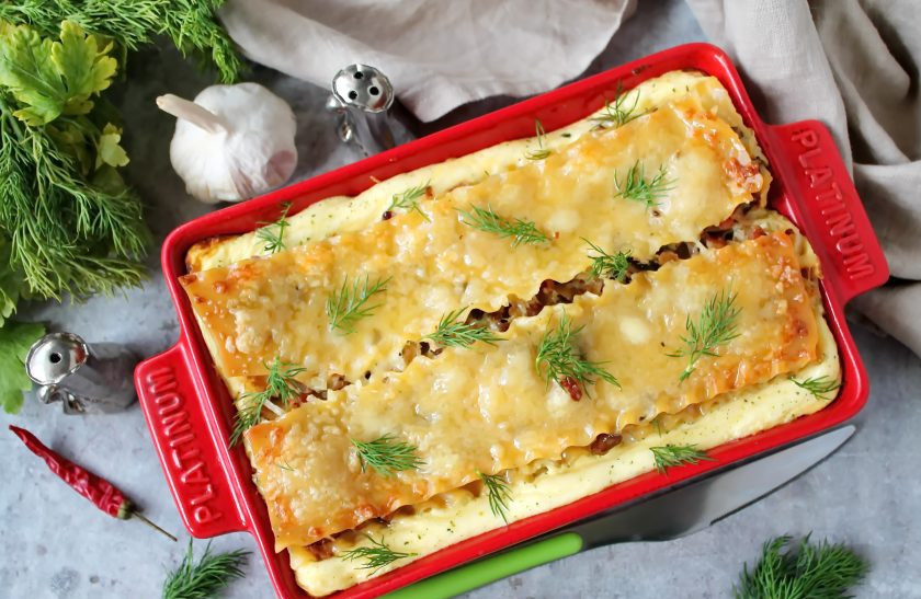 1. Этап. Лазанья Карбонара: Приятного аппетита!