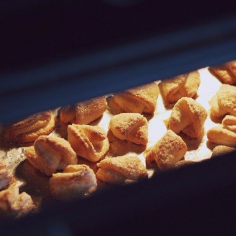 Творожное печенье к чаю