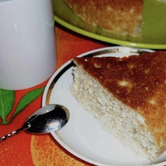 Творожная запеканка с отрубями