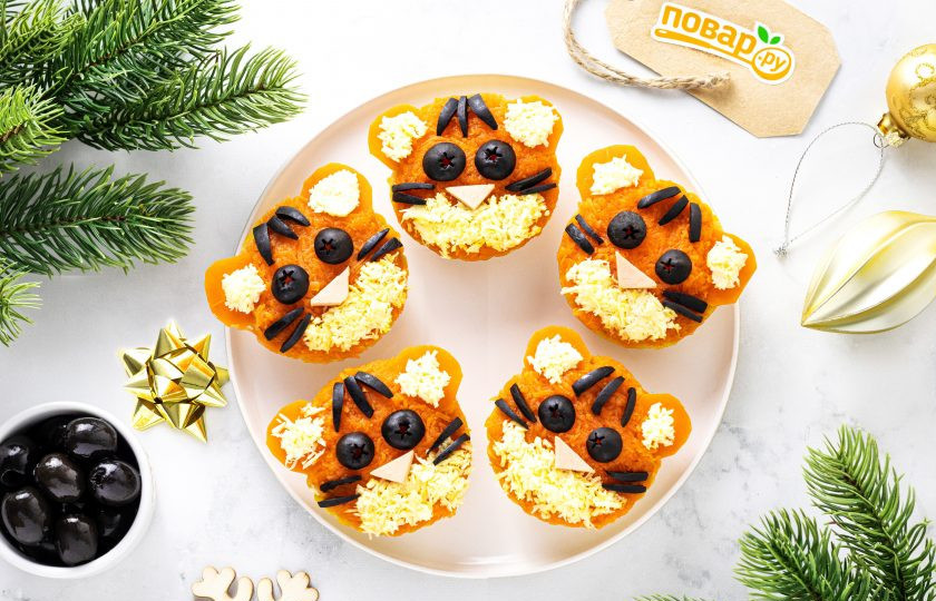 1. Этап. Тарталетки Тигрята: Тарталетки 