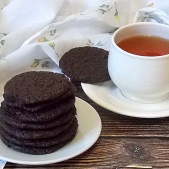 Шоколадное печенье Вафли