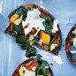 Squash-and-Kale Toasts