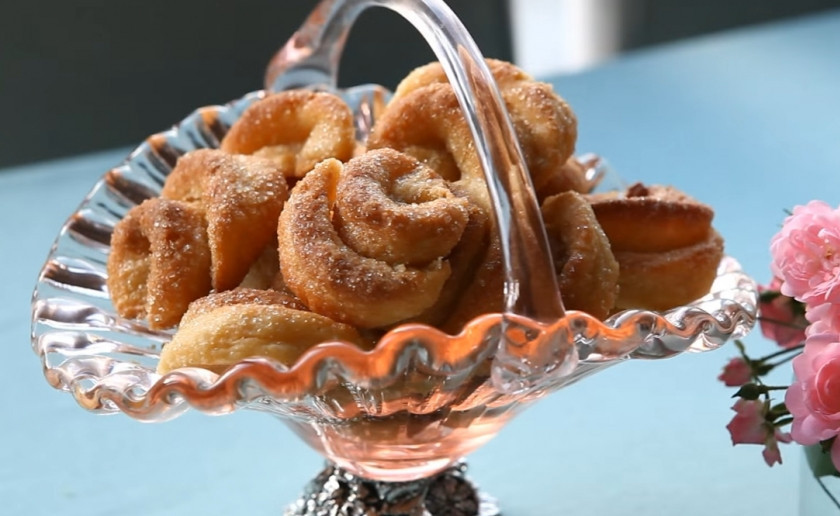 1. Этап. Творожное печенье Розочки: 7. Приятного аппетита!