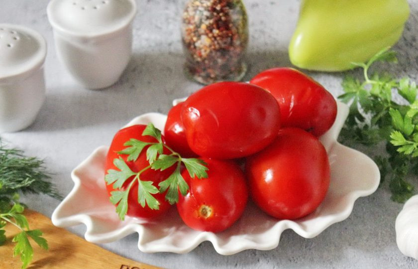 1. Этап. Быстрые квашеные помидоры: Быстрые квашеные помидоры готовы. Приятного аппетита!