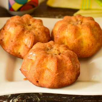 Капкейки с вареной сгущенкой