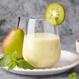 Смузи из киви с грушей