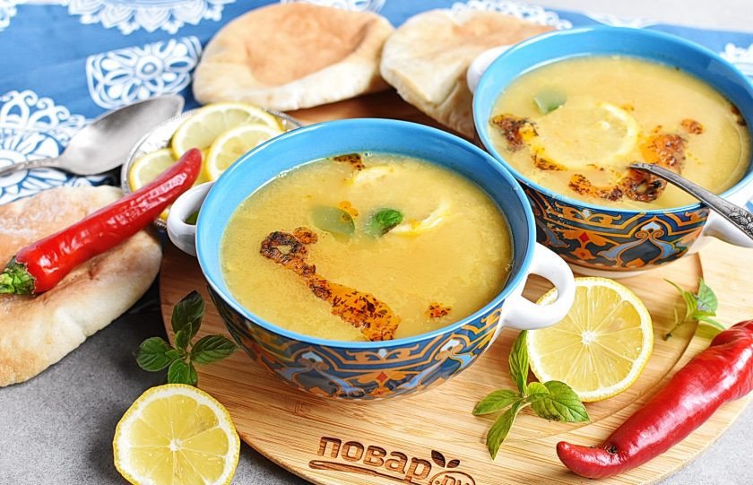 1. Этап. Суп из чечевицы по-турецки: Приятного аппетита!