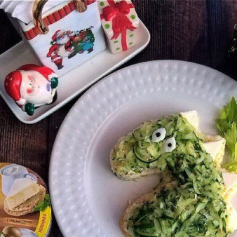 Салат Новогодний Дракончик