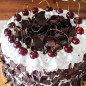 Шоколадно-вишневый торт