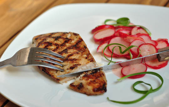 1. Этап. Бифштекс из куриной грудки: Приятного аппетита!