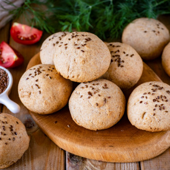 Булочки ржано-пшеничные