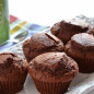 Шоколадные маффины с какао