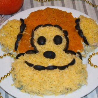 Салат Обезьяна