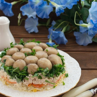 Салат Лесная полянка