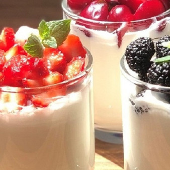 Холодный десерт Не лимонный поссет