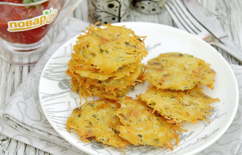 1. Этап. Оладьи из вермишели: Оладьи из вермишели готовы. Приятного аппетита!