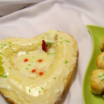 Итальянское пирожное с белым шоколадом