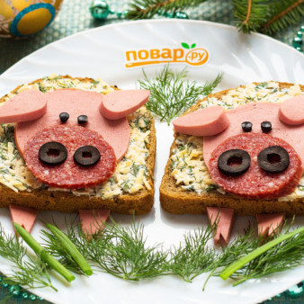 Бутерброды Поросята