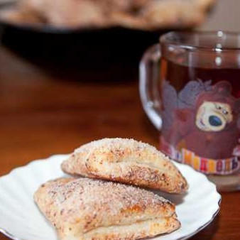 Творожное печенье Уголки