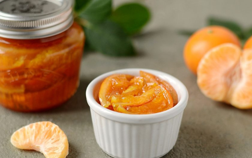 1. Этап. Варенье из мандаринов дольками в мультиварке: Варенье из мандаринов дольками готово, приятного аппетита!