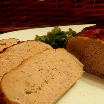 Мясной хлеб с беконом