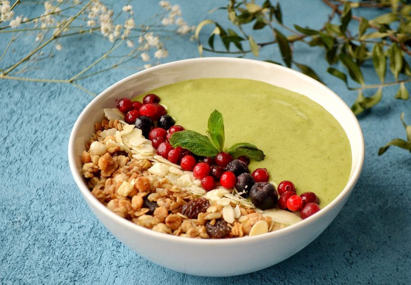 1. Этап. Смузи боул: Смузи боул готов. Приятного аппетита!