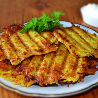 Драники на гриле