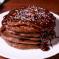 Brownie Batter Pancakes