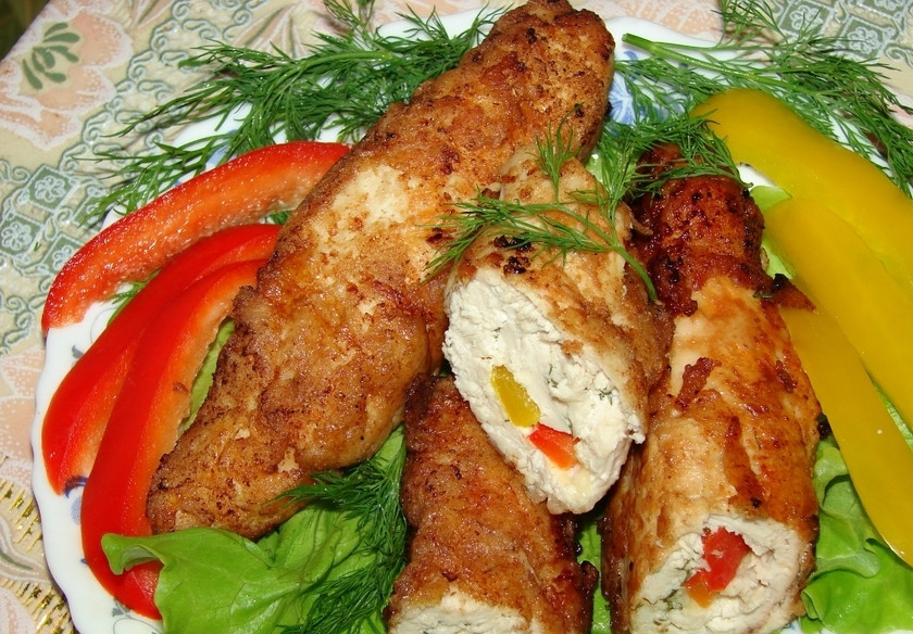 1. Этап. Куриное филе со сладким перцем: Приятного аппетита!