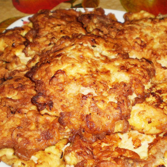 Свинина (отбивная, жаренная на сковороде в кляре)