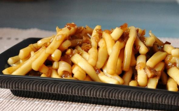 1. Этап. Кальмары жареные: Жареные кальмары готовы - приятного аппетита!