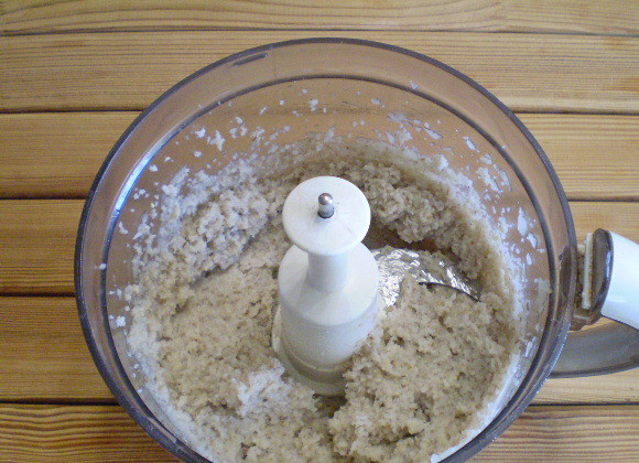 1. Этап. Котлеты из перловки: 5. Готово. Структура вязкая, поэтому яйца не нужны для связки.