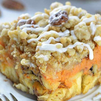 Сладкая тыквенная запеканка