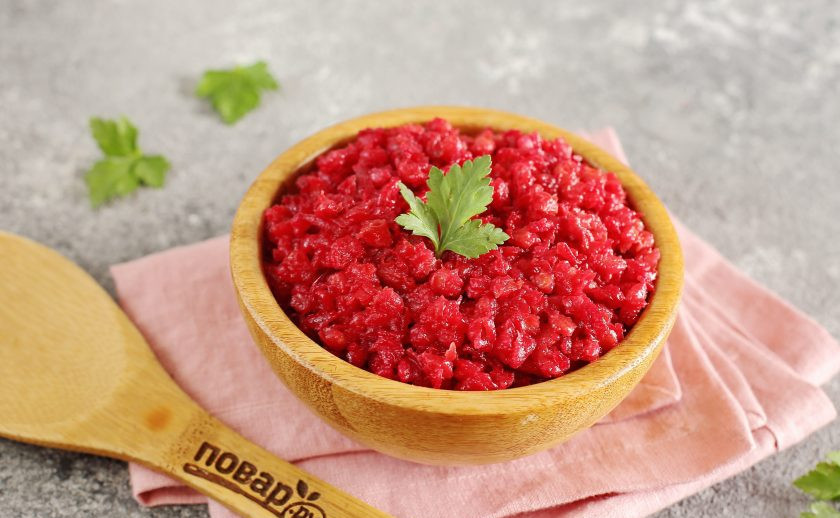 1. Этап. Перловая каша со свеклой: Перловая каша со свеклой готова. Приятного аппетита!