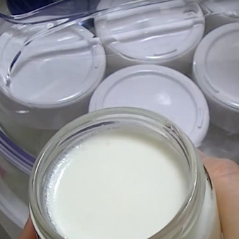 Йогурт в йогуртнице Мулинекс