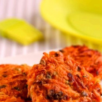 Морковные котлеты без манки