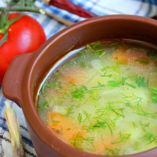 Постный суп на каждый день