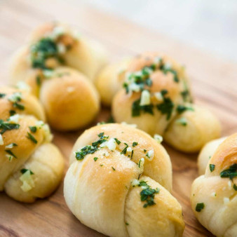 Чесночные узелки