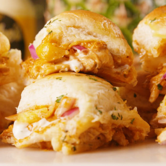 Hawaiian Chicken Sliders