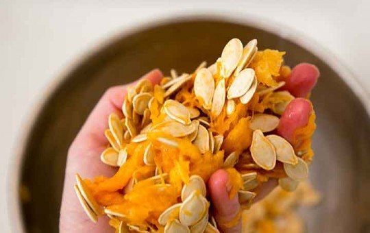 1. Этап. Запеченные тыквенные семечки: 3. Вот, что у нас получилось.