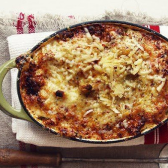 Паста с сыром чили