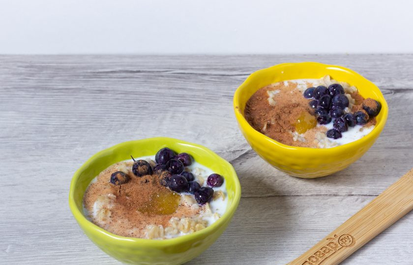 1. Этап. Овсяная каша по-шотландски: Посыпьте всё корицей и можно подавать к столу!