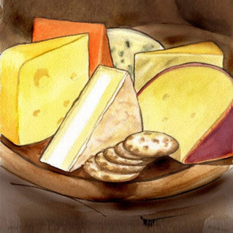 Fresh Goat Cheese and Crispy Shallot Dip