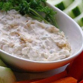 Соус из голубого сыра и шалота