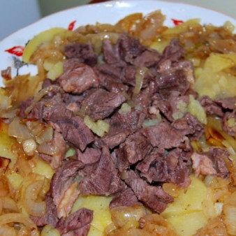 Конина в духовке