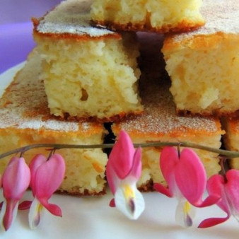 Творожный манник на молоке