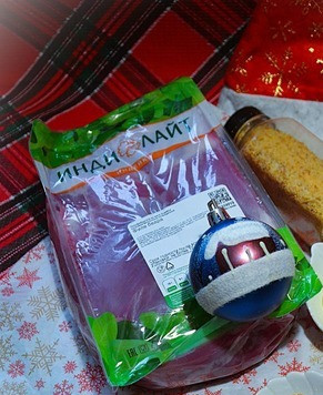 1. Этап. Буженина из индейки в соусе: Приготовить продукты для буженины.